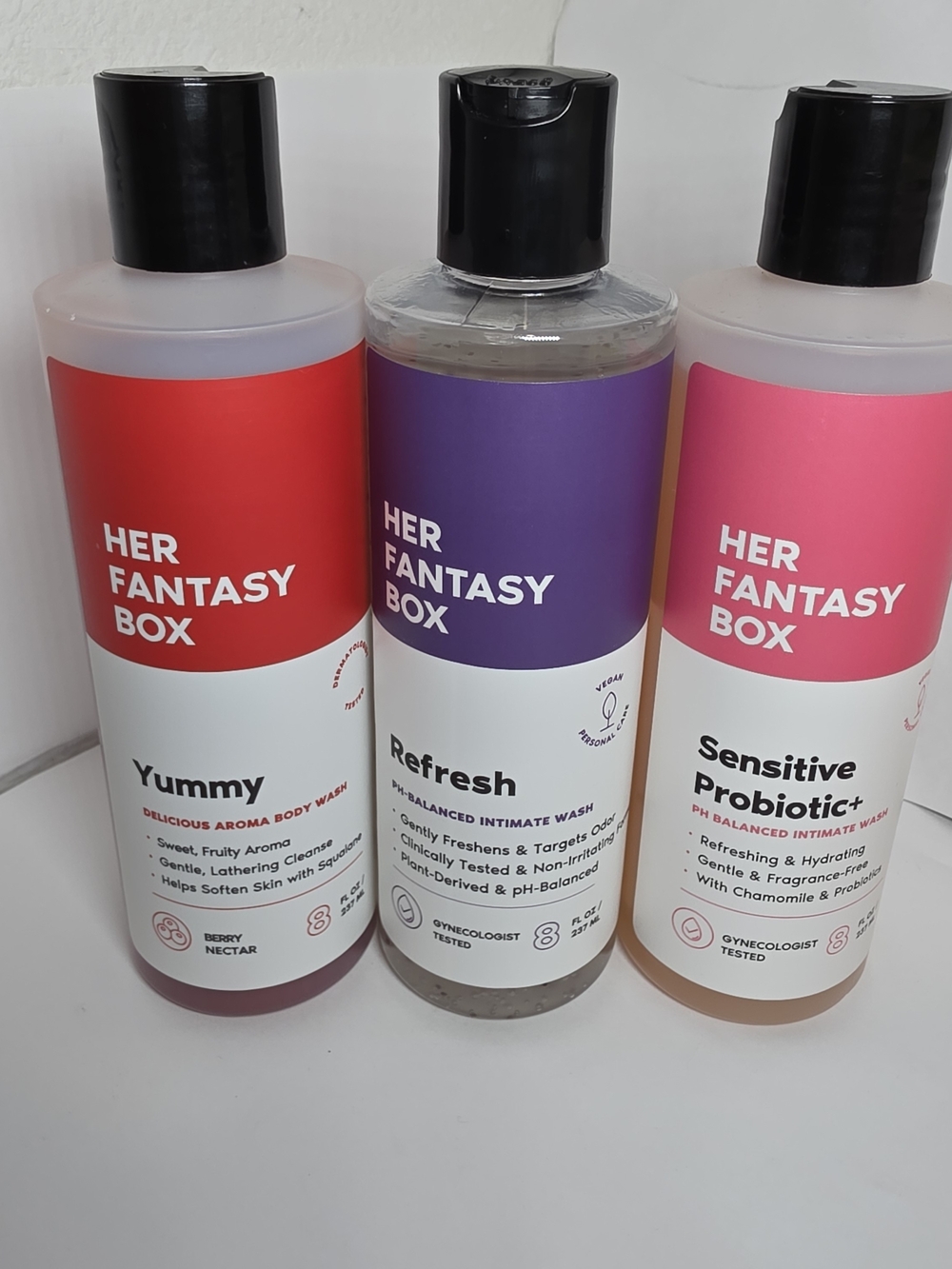 Refresh pH-Balanced Intimate Wash - 3 Pack